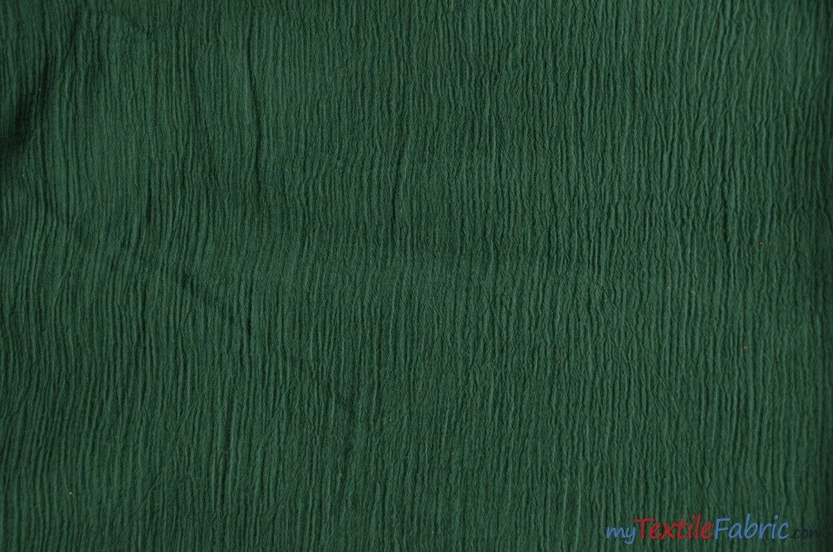 100% Cotton Gauze Fabric - Soft Lightweight Cotton Muslin - 48&#34; Wide - Sample Swatch
