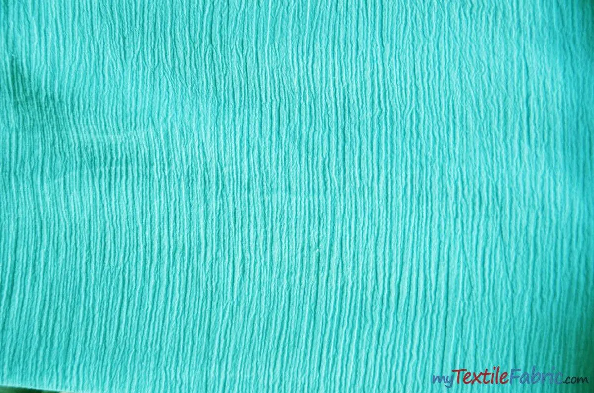 100% Cotton Gauze Fabric - Soft Lightweight Cotton Muslin - 48&#34; Wide - Sample Swatch