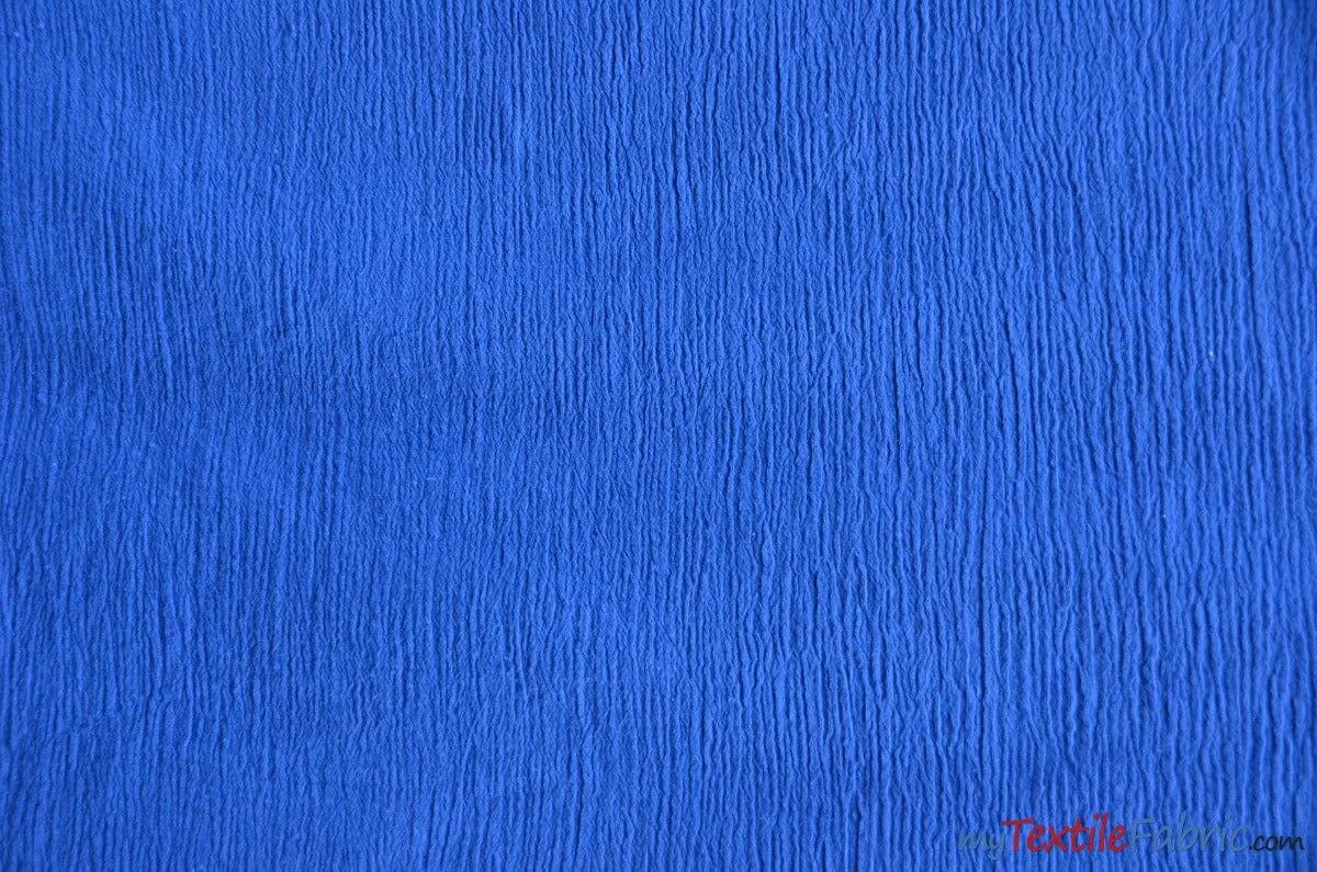 100% Cotton Gauze Fabric - Soft Lightweight Cotton Muslin - 48&#34; Wide - Sample Swatch