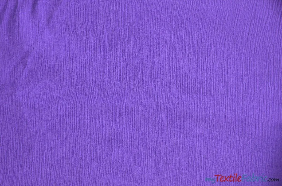 100% Cotton Gauze Fabric - Soft Lightweight Cotton Muslin - 48&#34; Wide - Sample Swatch