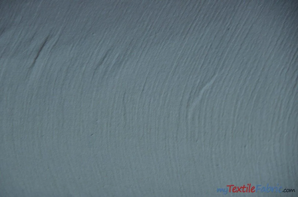 100% Cotton Gauze Fabric - Soft Lightweight Cotton Muslin - 48&#34; Wide - Sample Swatch