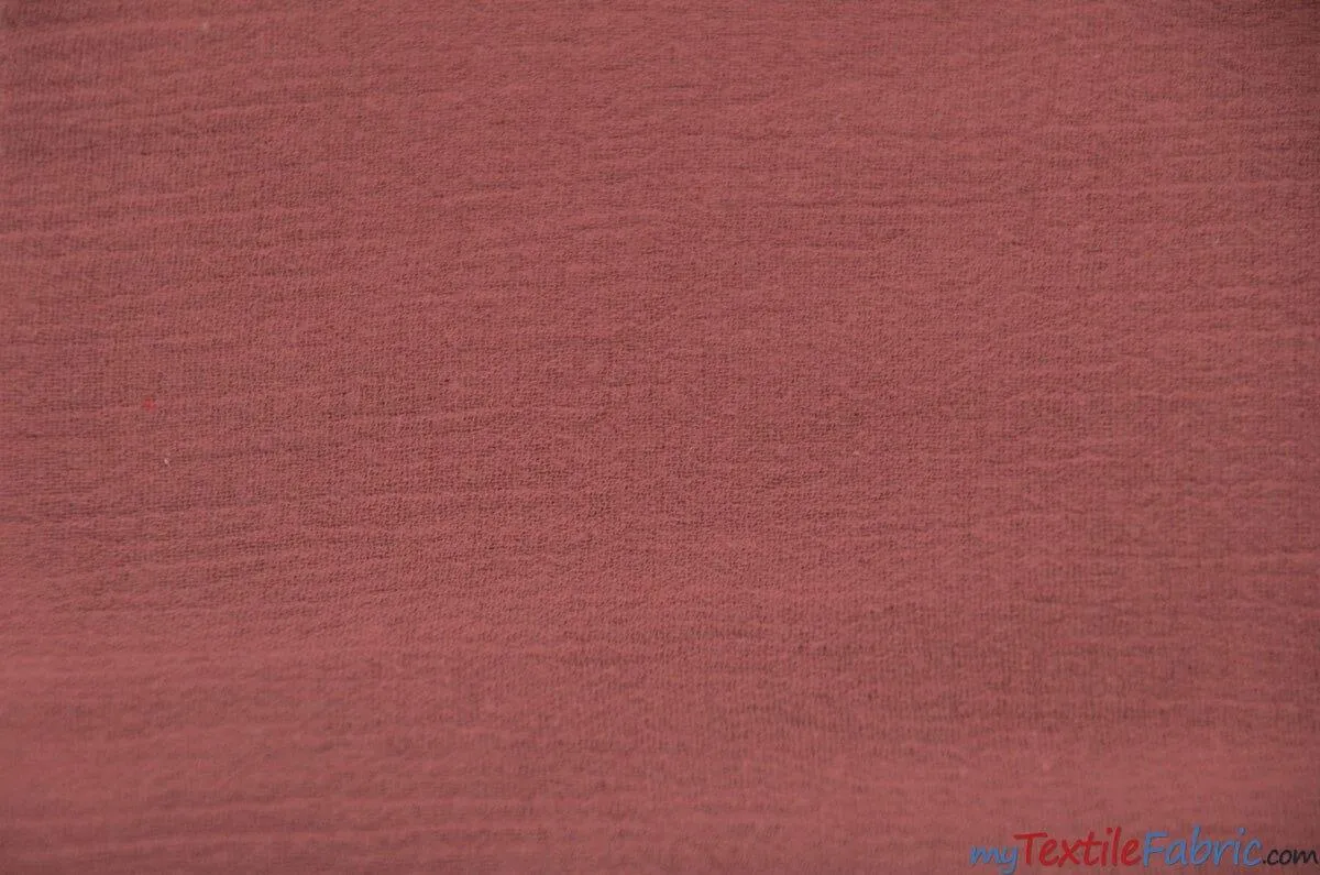 100% Cotton Gauze Fabric - Soft Lightweight Cotton Muslin - 48&#34; Wide - Sample Swatch