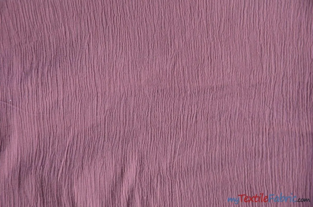 100% Cotton Gauze Fabric - Soft Lightweight Cotton Muslin - 48&#34; Wide - Sample Swatch