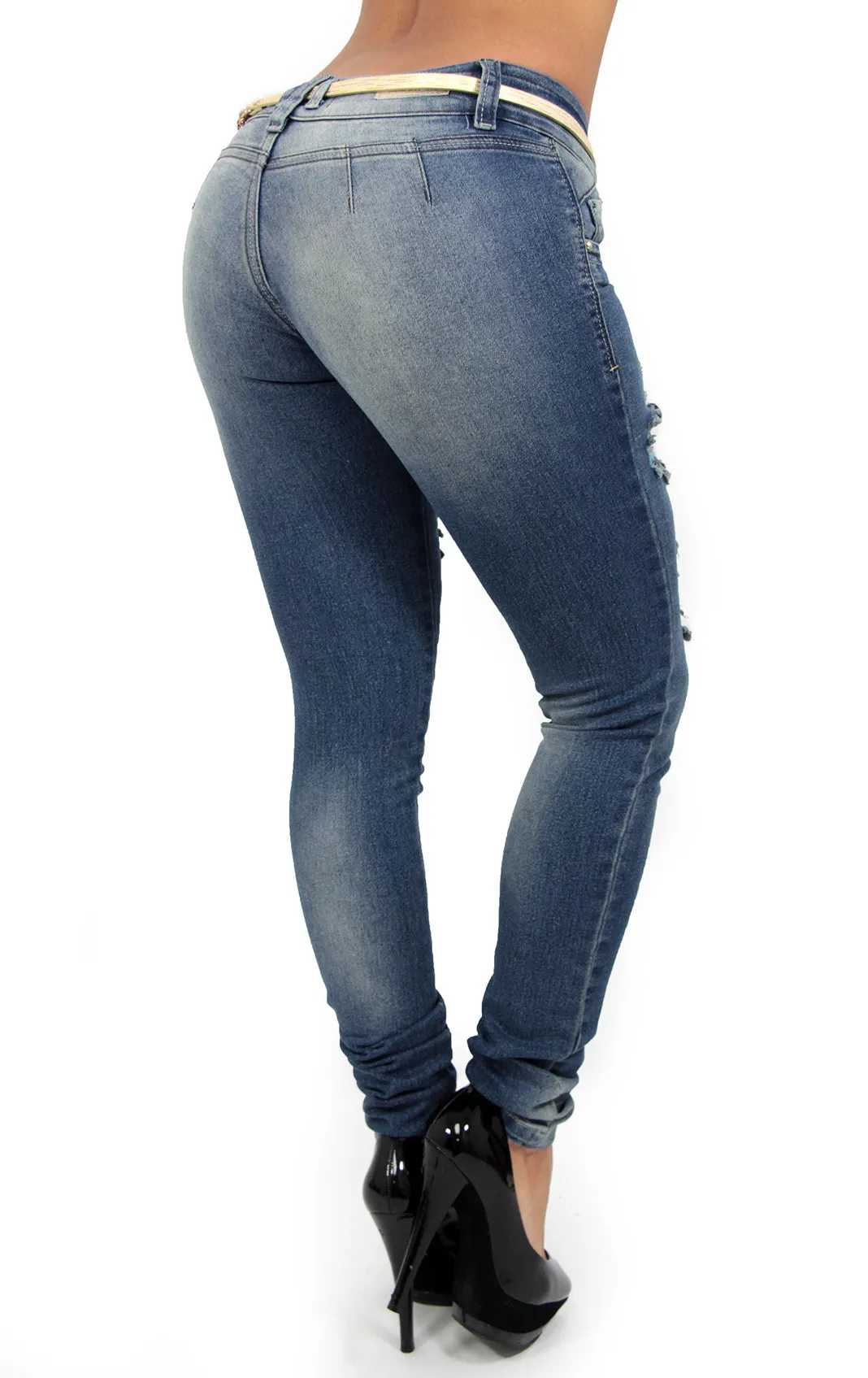 17464 Distroyed Maripily Skinny Jean