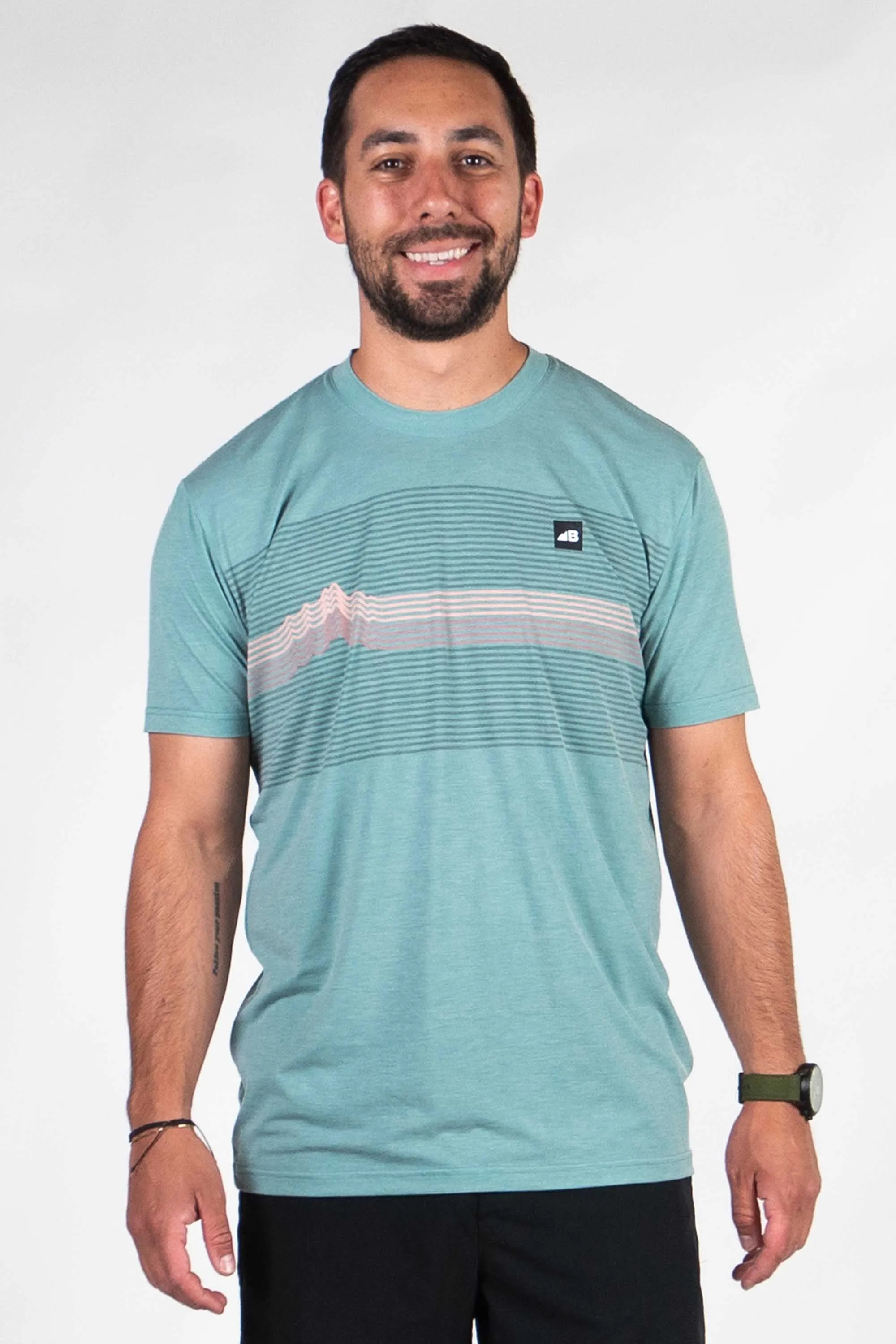 2-Pack Bundle: Men's Graphic Traverse Tek Tees (Size M)