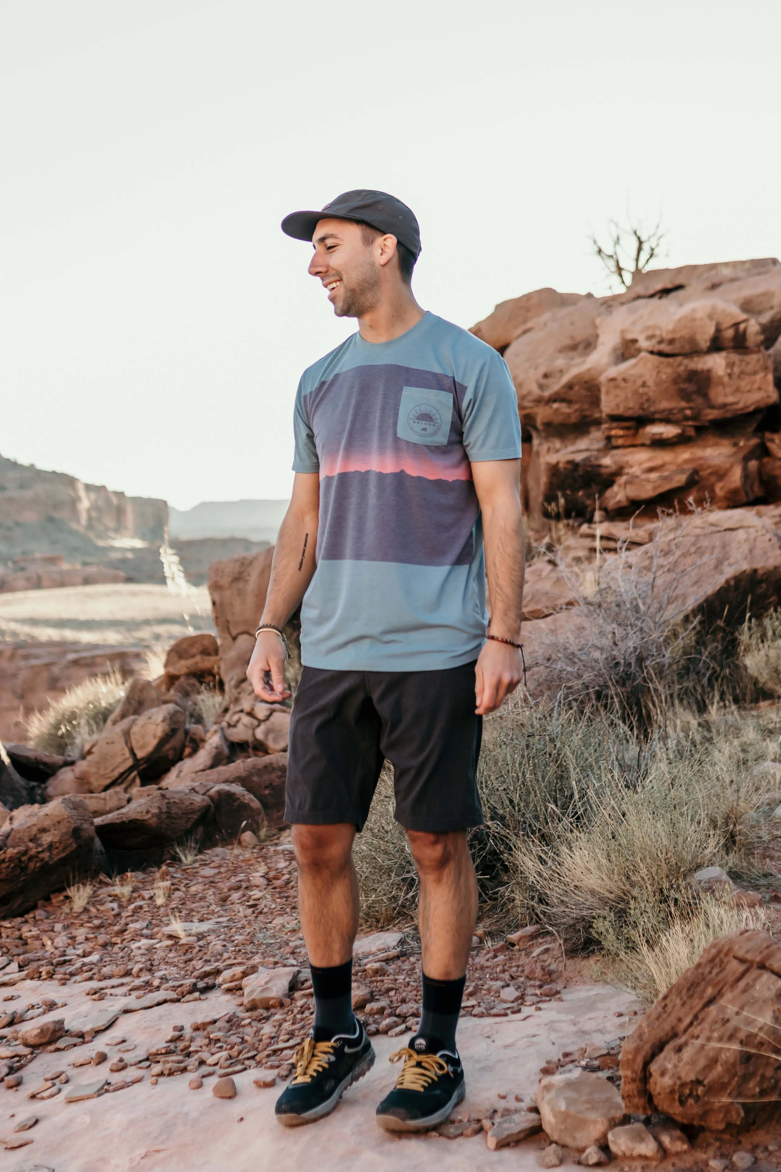 2-Pack Bundle: Men's Graphic Traverse Tek Tees (Size M)