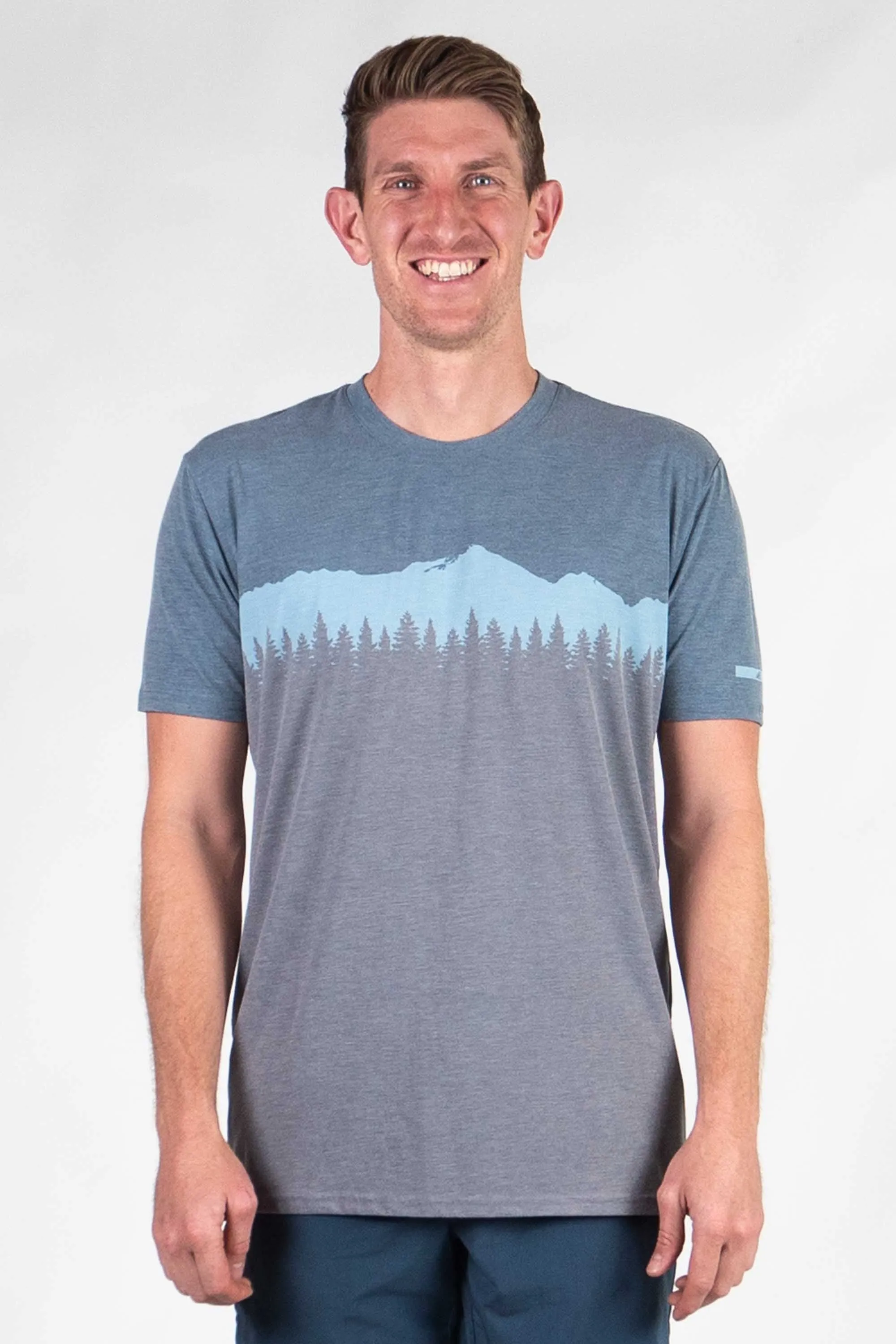 2-Pack Bundle: Men's Graphic Traverse Tek Tees (Size M)