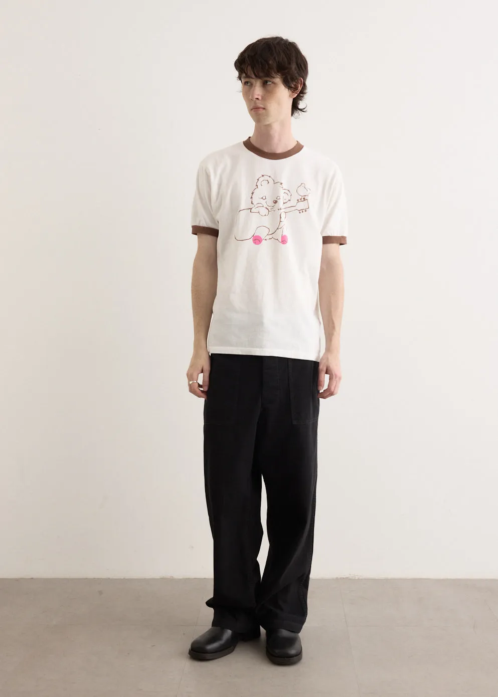20/-Jersey RINGER T-Shirt 'Little Bear & Harmony'