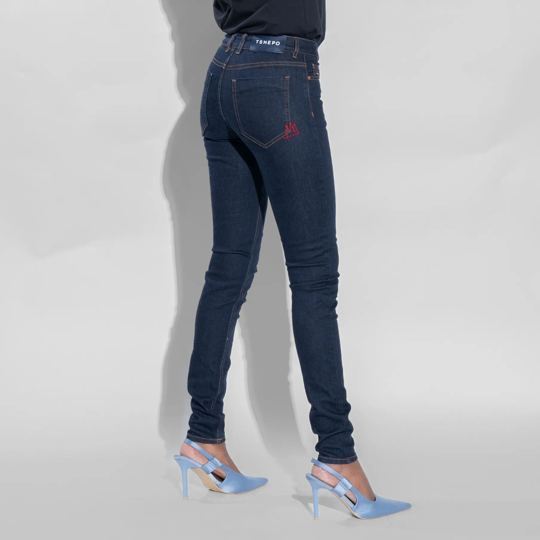 2021 TSHEPO LADIES SKINNY ROYAL MAGRIZA JEANS, INDIGO