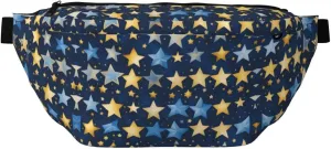 Blue Shining Stars Stylish Crossbody Waist Pack - Versatile And Compact Travel Pouch For Hands-Free Storage