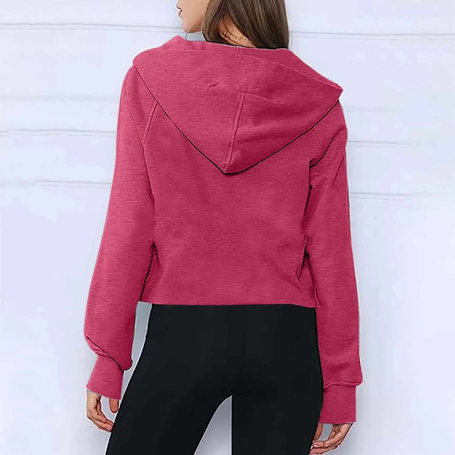 Ceboyel Oversized Sweatshirt for Women Long Sleeve Pullover Tops 1/4 Zip Up Hoodie Y2k Trendy Fall Clothing 2023