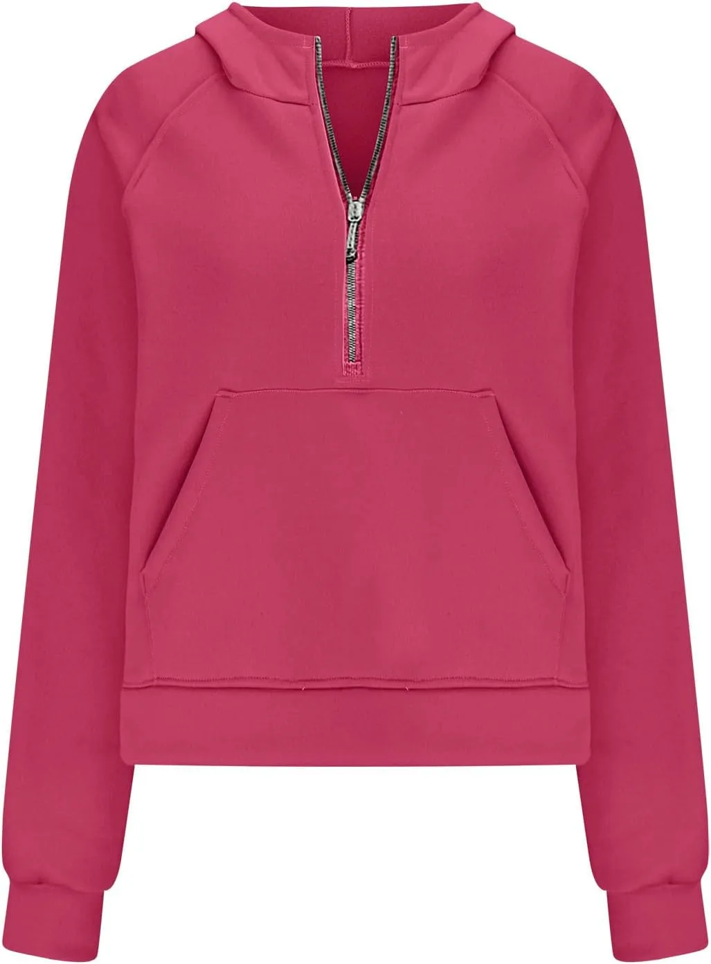 Ceboyel Oversized Sweatshirt for Women Long Sleeve Pullover Tops 1/4 Zip Up Hoodie Y2k Trendy Fall Clothing 2023