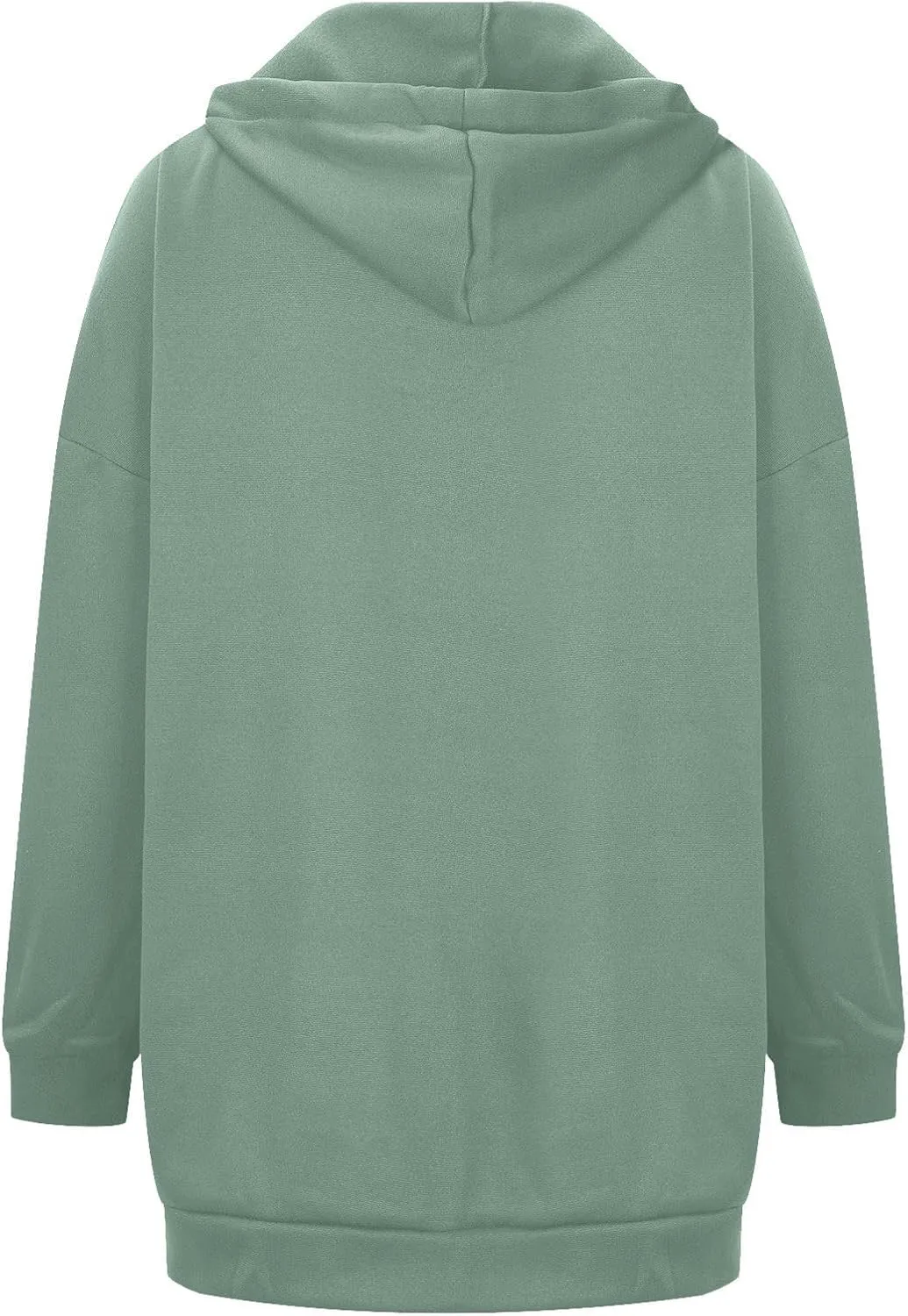 Ceboyel Women Oversized Sweatshirt Loose Fit Full Zip Up Fashion Long Hoodies Trendy Y2K Jackets Winter Outfits Clothes 2023