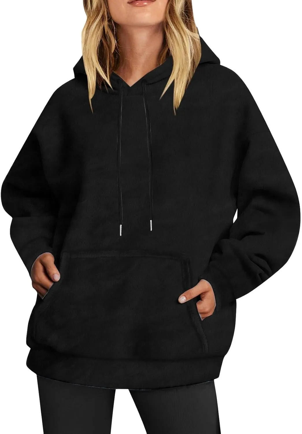 Ceboyel Women Trendy Fall Hoodies 2023 Oversized Sweatshirt Loose Fit Fleece Cute Sweater Casual Outfits Clothes