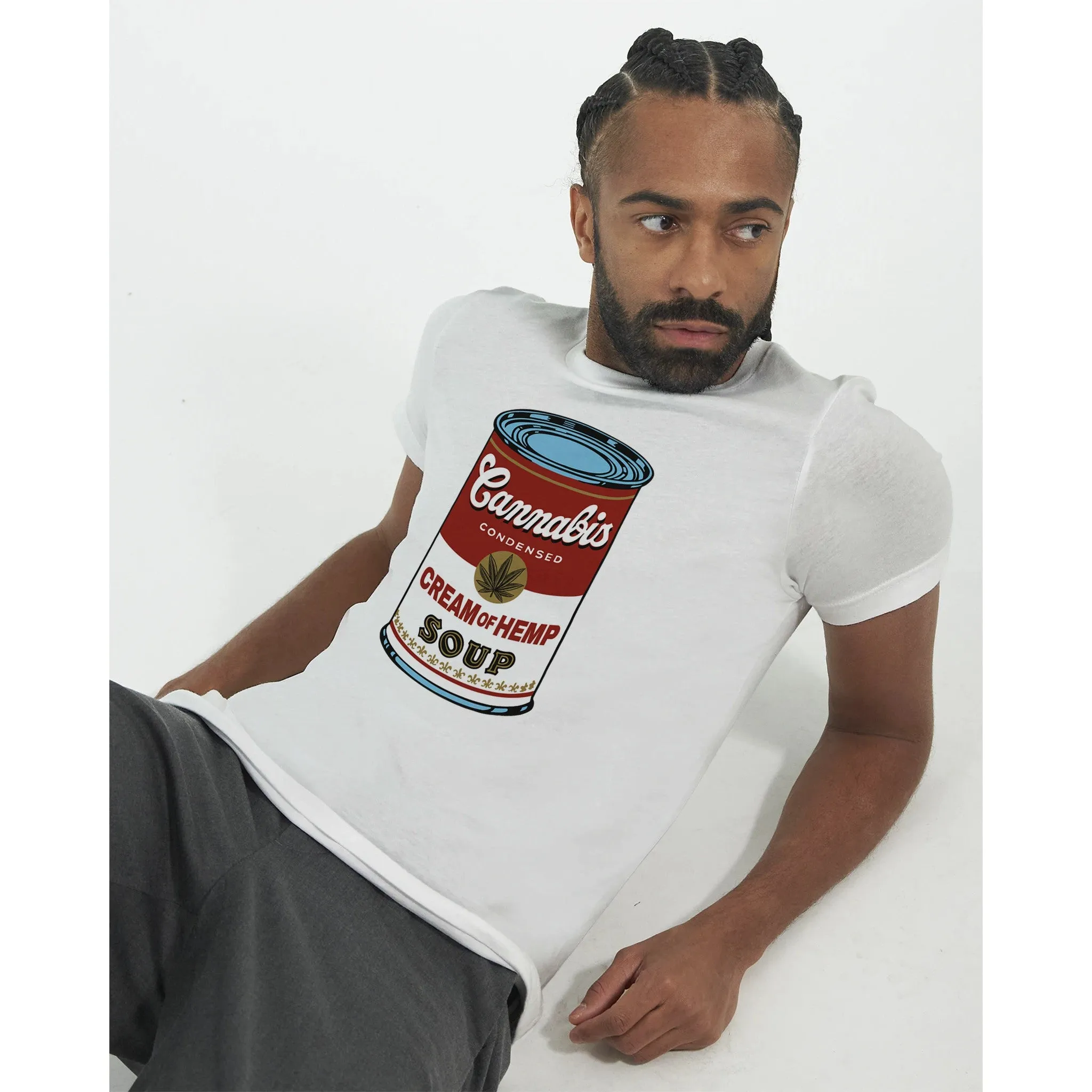 Cream of Hemp  -  Premium Unisex Crewneck T-shirt