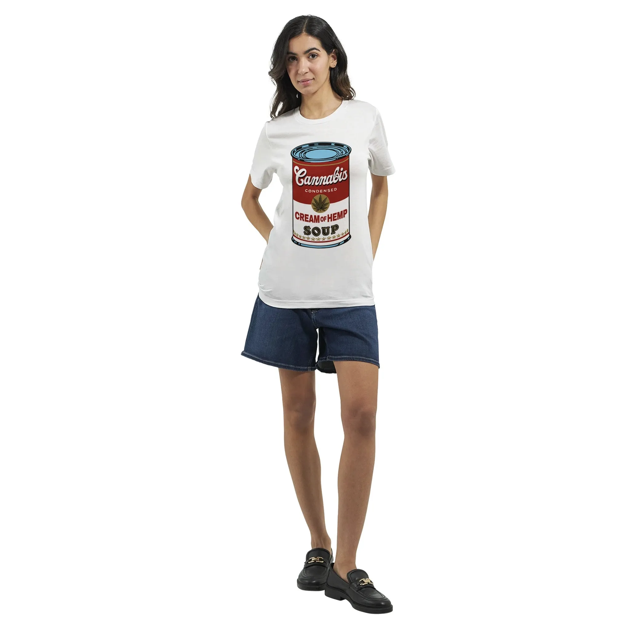 Cream of Hemp  -  Premium Unisex Crewneck T-shirt