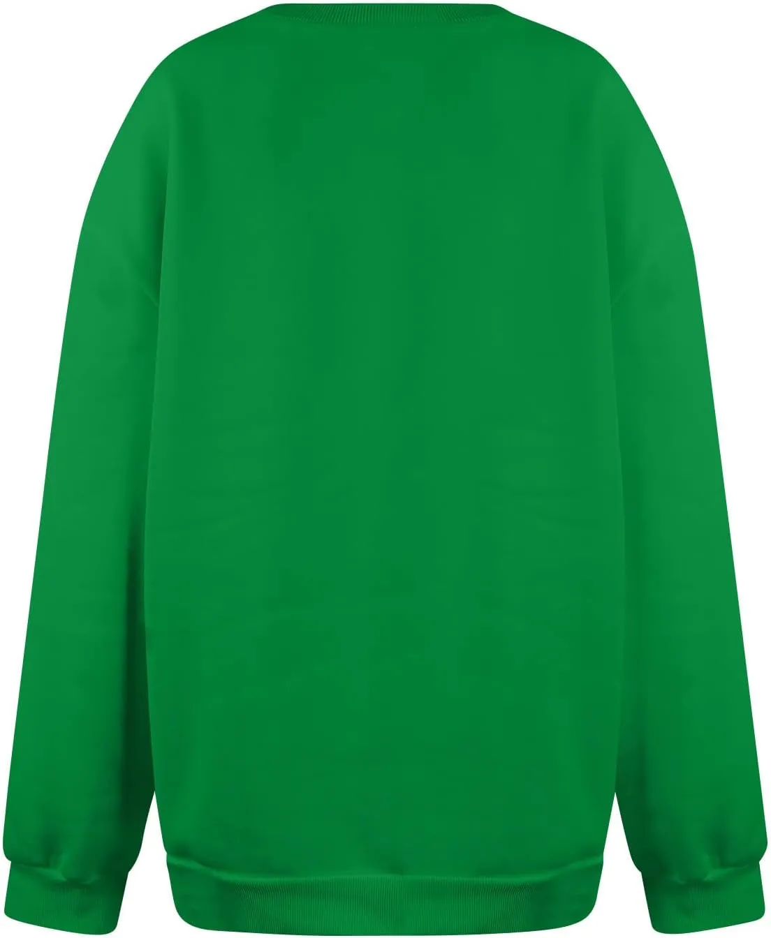 Crewneck Sweatshirts Women Fleece Sweatshirt No Hood Long Sleeve Shirt Hoodies Pullover Casual Loose Fitting Tops