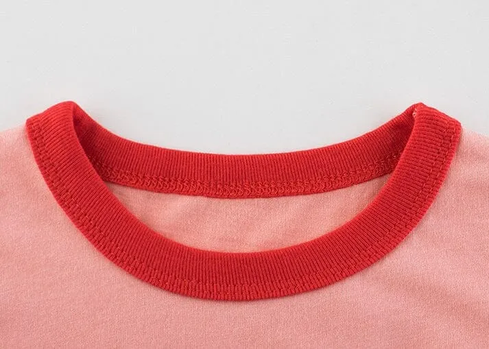 Cute Animal Summer Ringer Tee