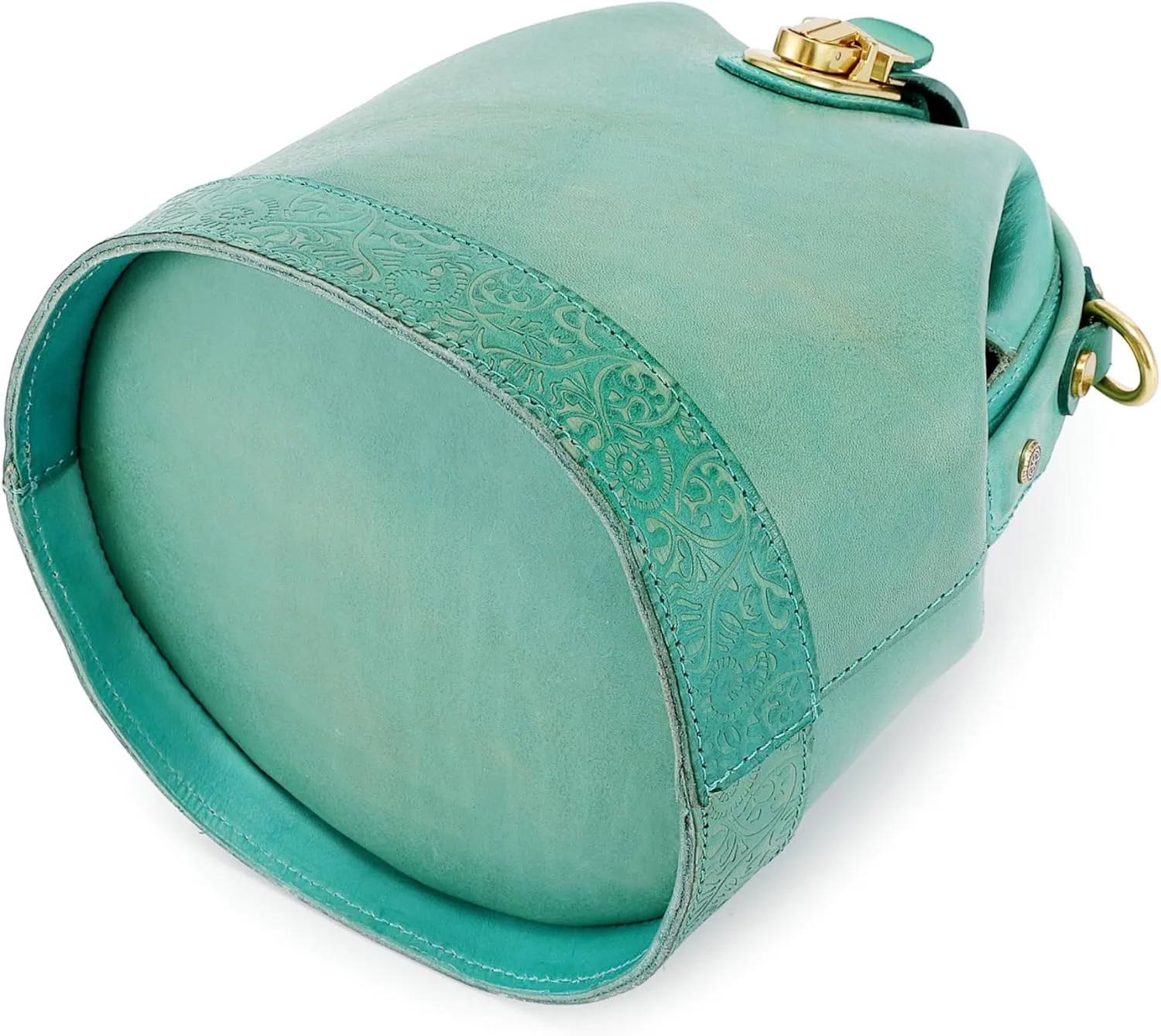 Doctor Bucket Crossbody Handbag | Luxurious and Versatile Bag for Women | Genuine Cowhide Leather