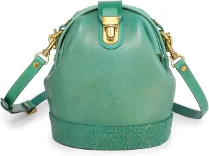 Doctor Bucket Crossbody Handbag | Luxurious and Versatile Bag for Women | Genuine Cowhide Leather