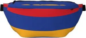Flag Of Armenia Stylish Crossbody Waist Pack - Versatile And Compact Travel Pouch For Hands-Free Storage