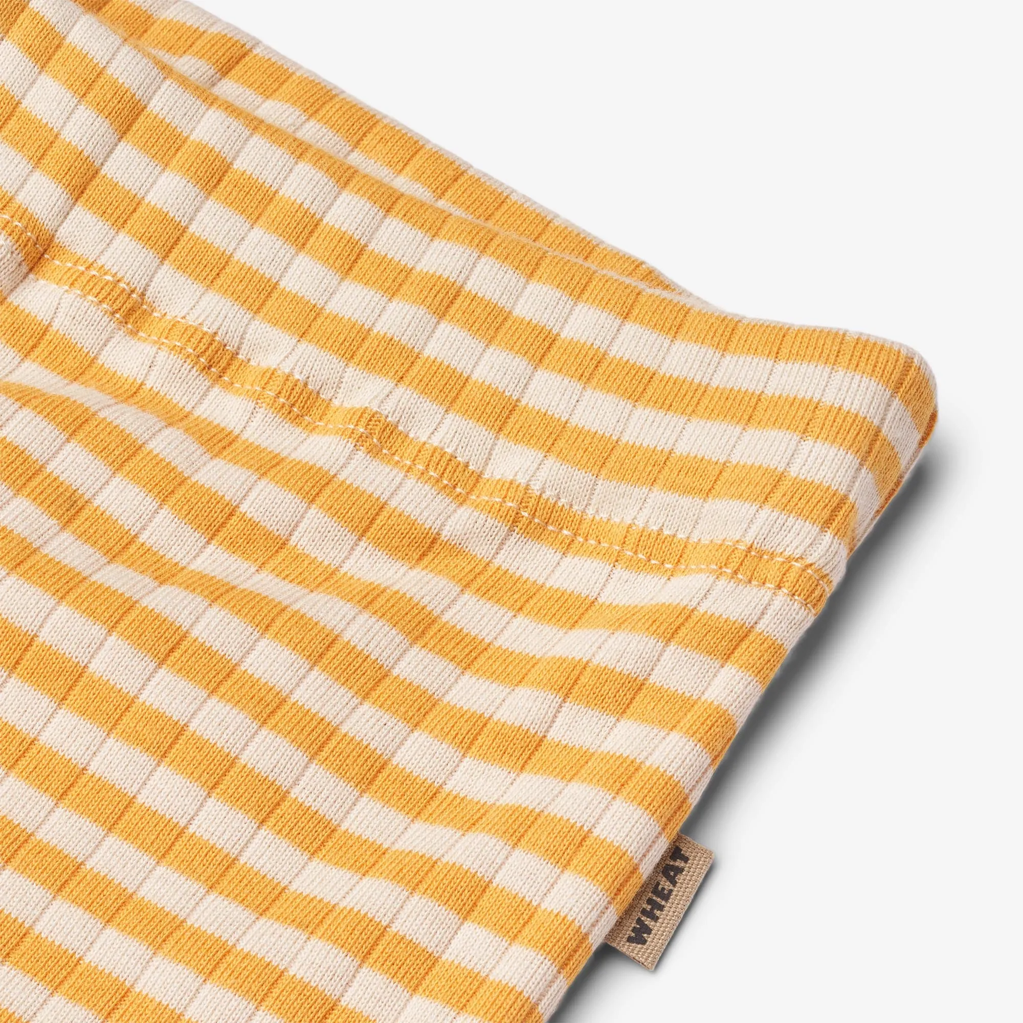 Jersey Pants Ela - yellow rib stripe