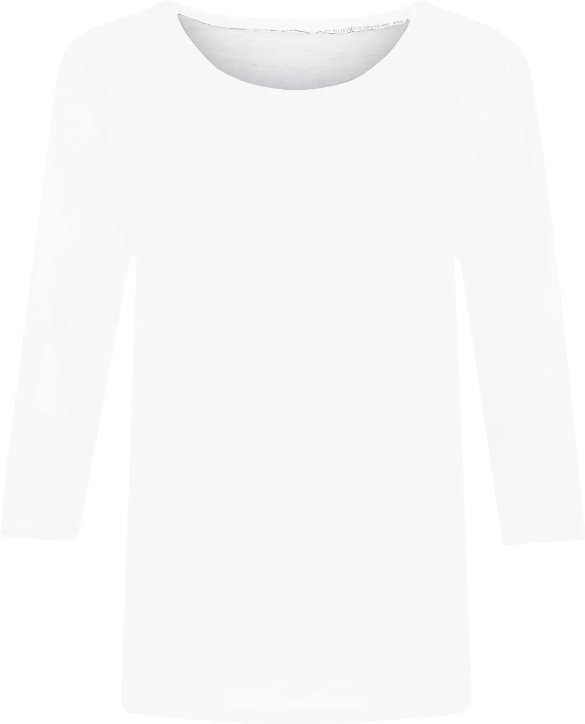 jovati 3/4 Sleeve Shirts For Women Round Neck Basic Blouses Casual Loose Fit Pullover 2024 Womens Summer Work Tops