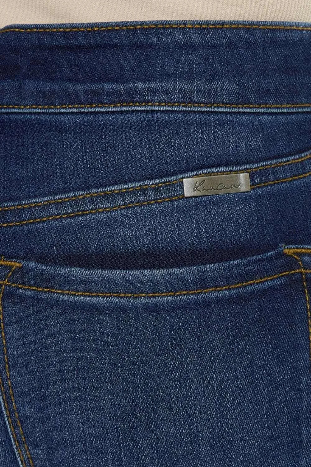 Kancan mid rise ombre skinny jeans