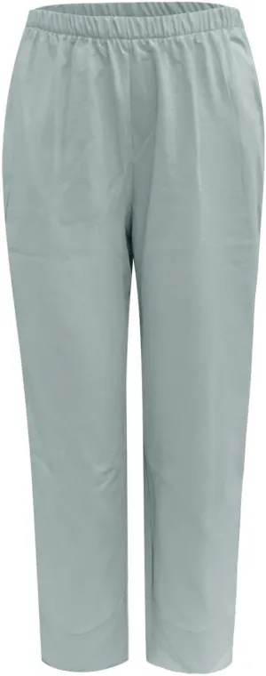 Linen Pants Women Casual Summer Capris Lightweight Cropped Pant Baggy Palazzo Pants Soft Wide Leg Trousers Pants with Pockets