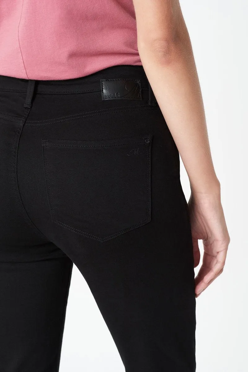 Mavi SCARLETT JEANS - DOUBLE BLACK SUPERSOFT