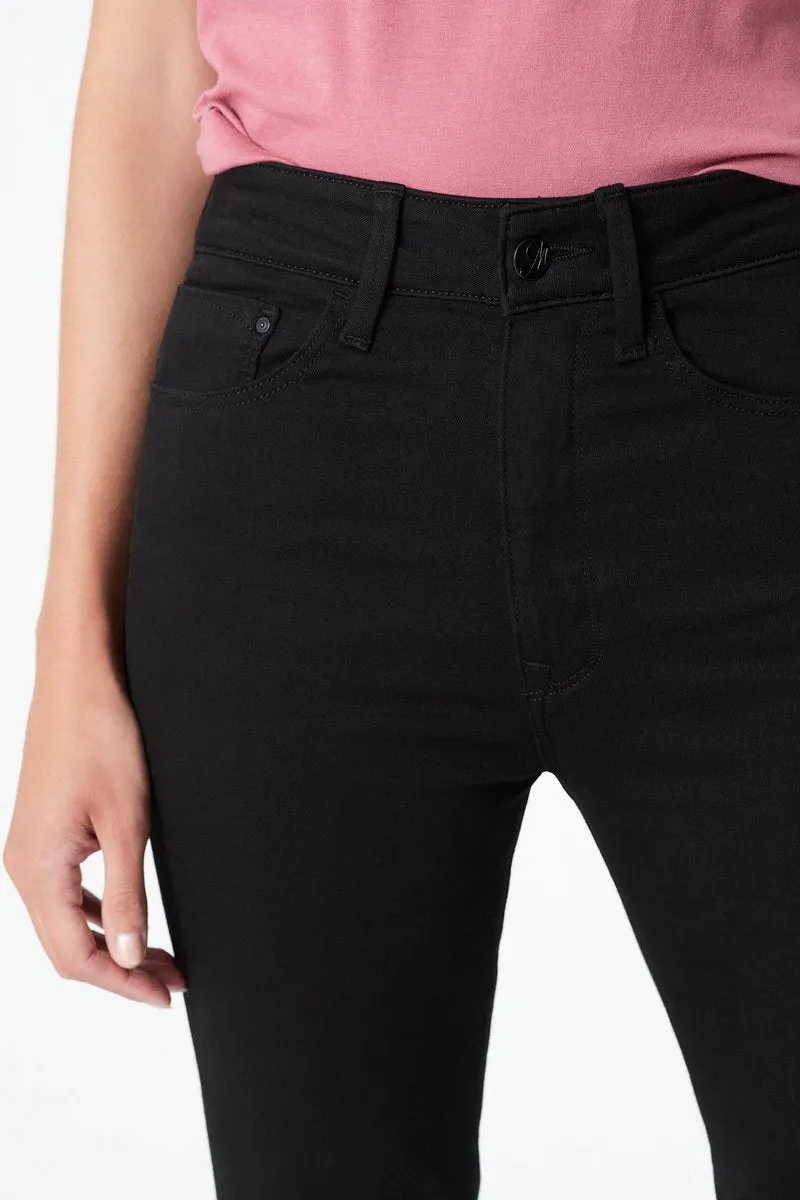 Mavi SCARLETT JEANS - DOUBLE BLACK SUPERSOFT