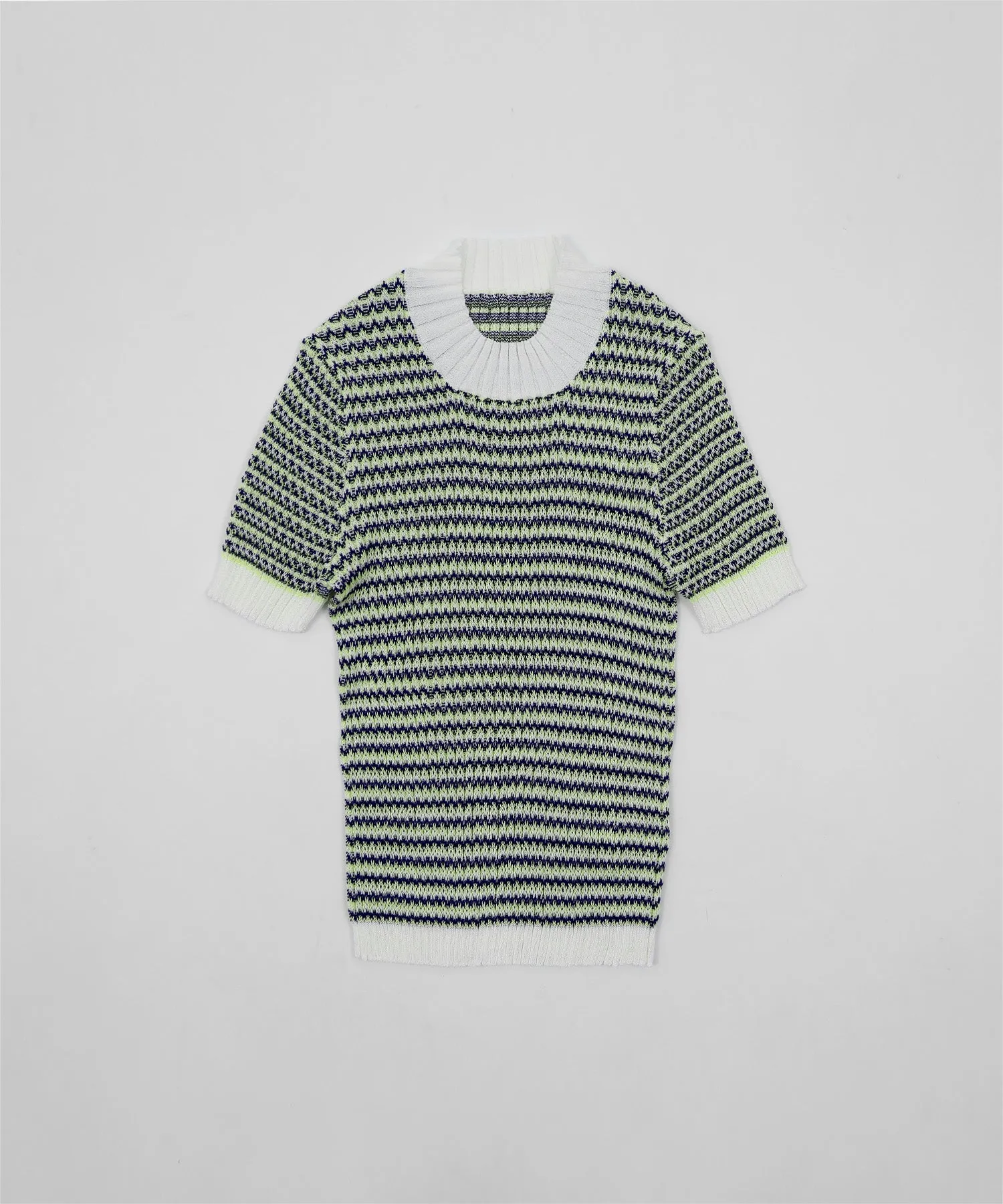 Multi color Ringer knit