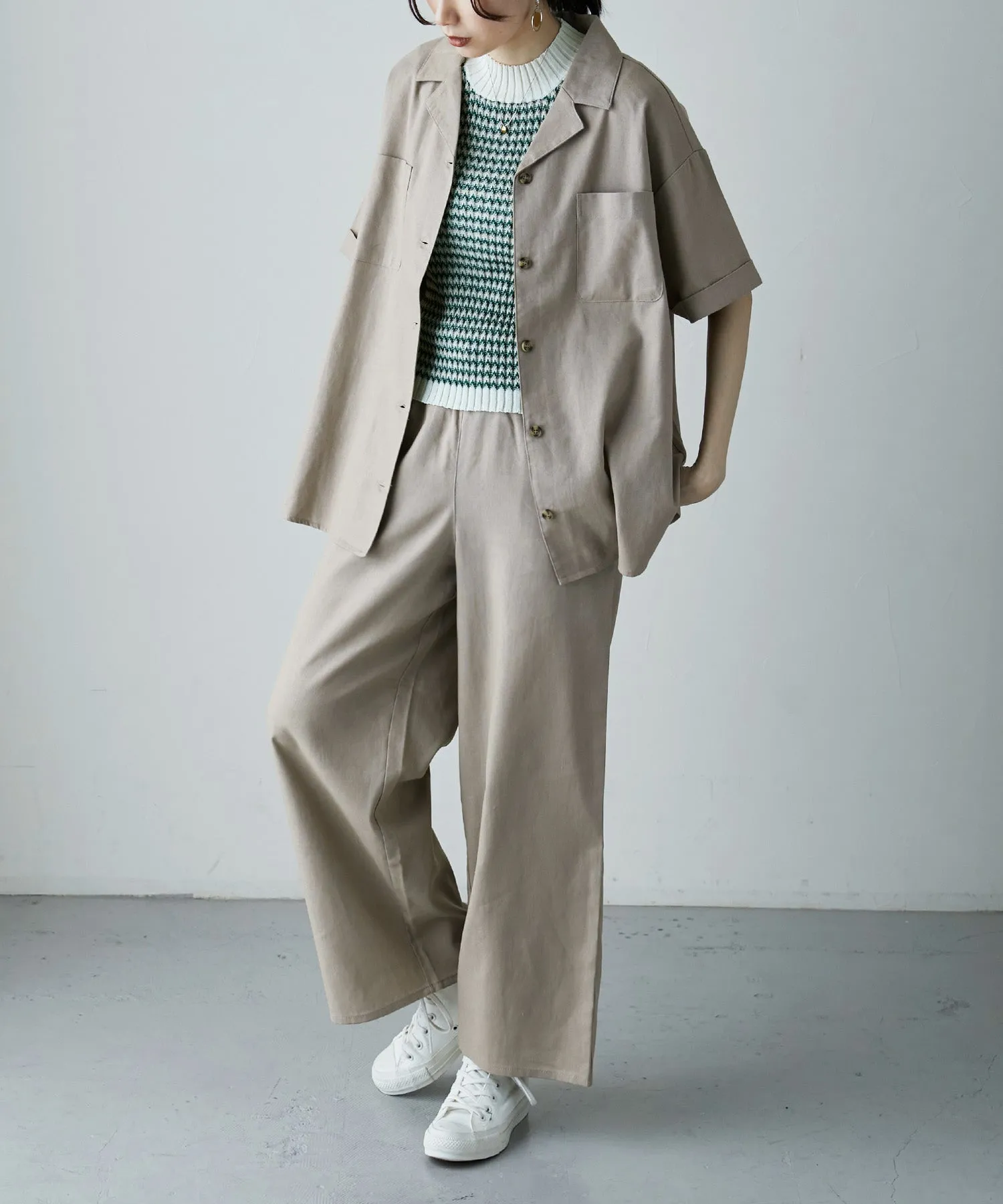 Multi color Ringer knit