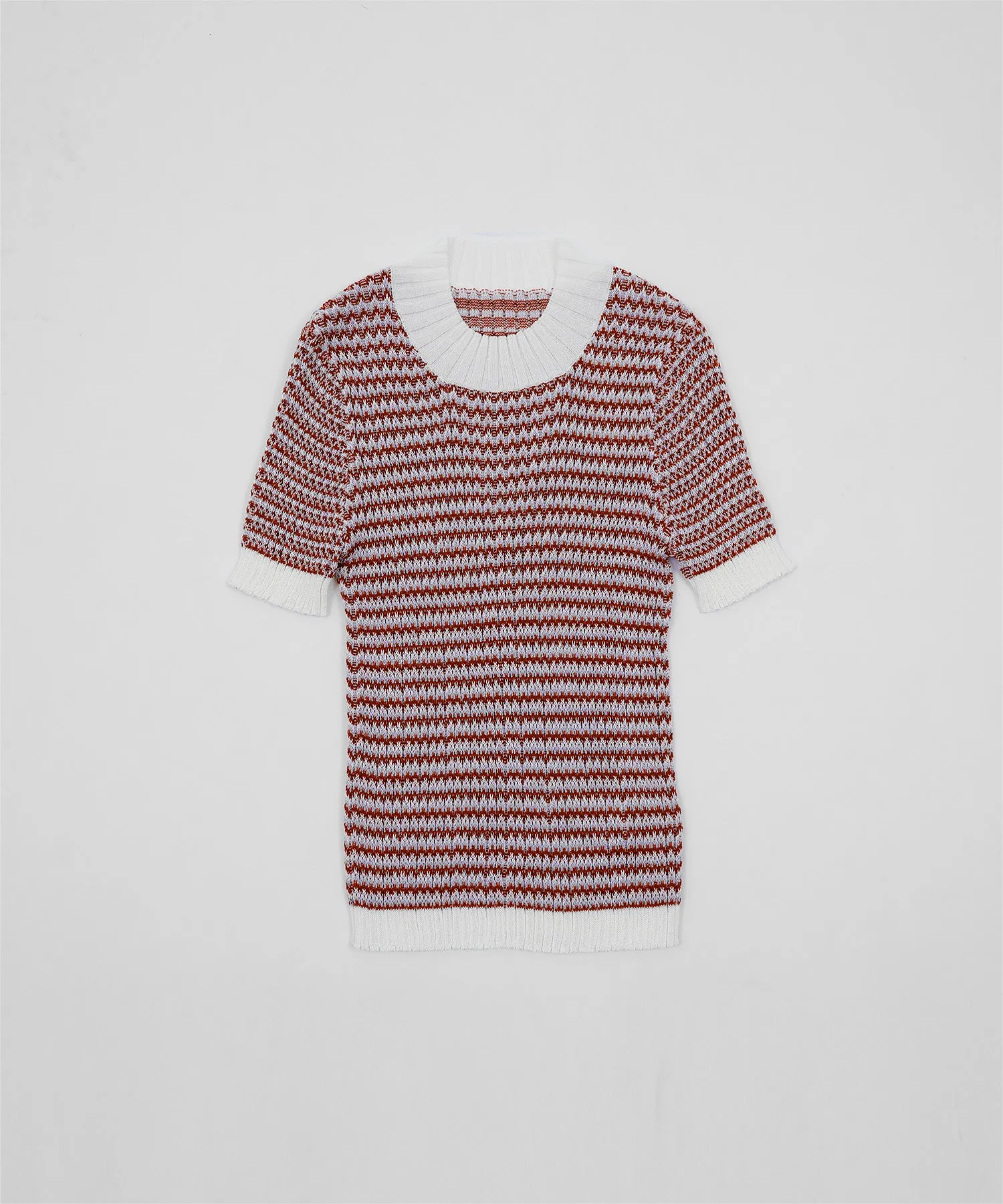 Multi color Ringer knit