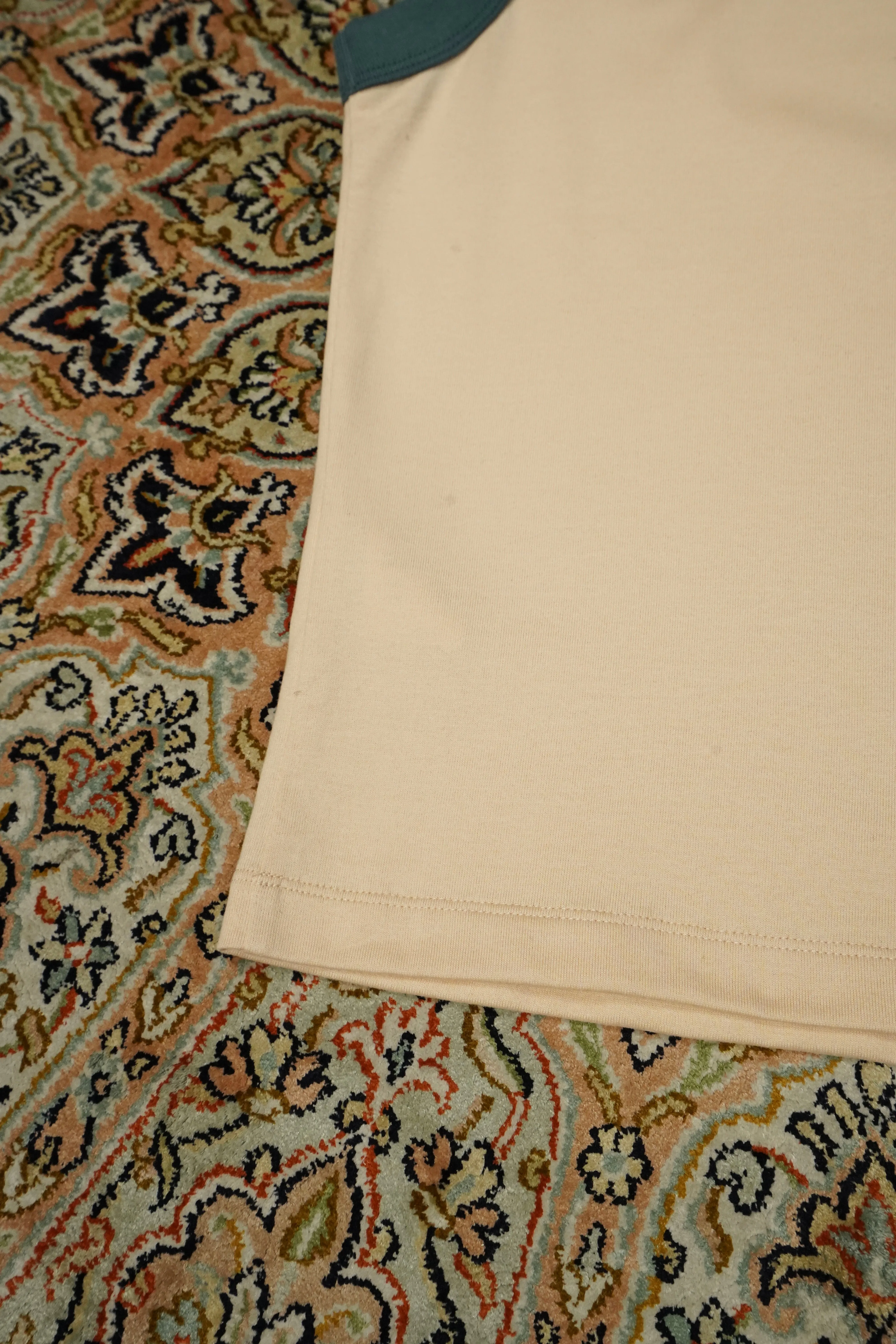 Ringer Nosleeve Tee (BEIGE)