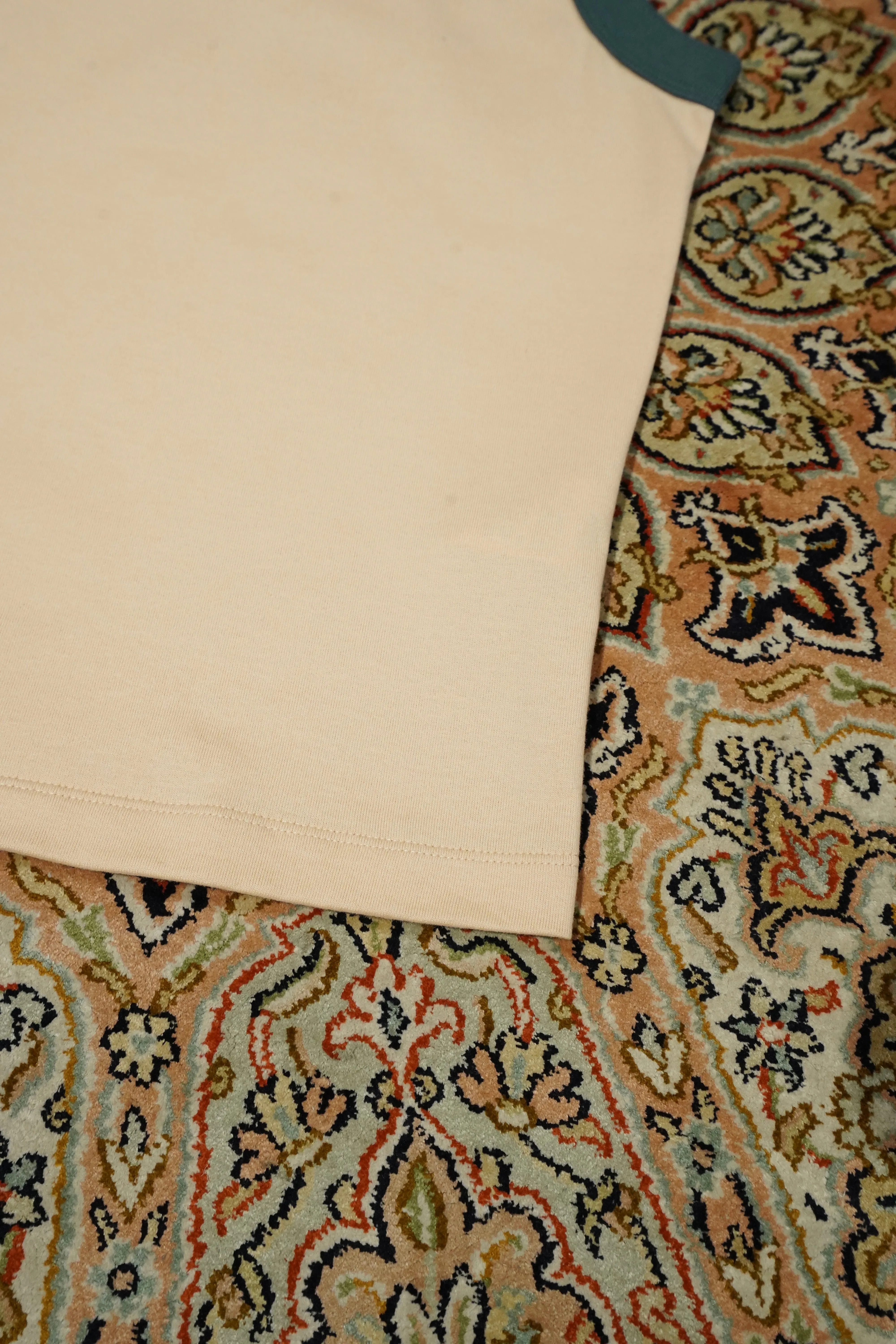 Ringer Nosleeve Tee (BEIGE)