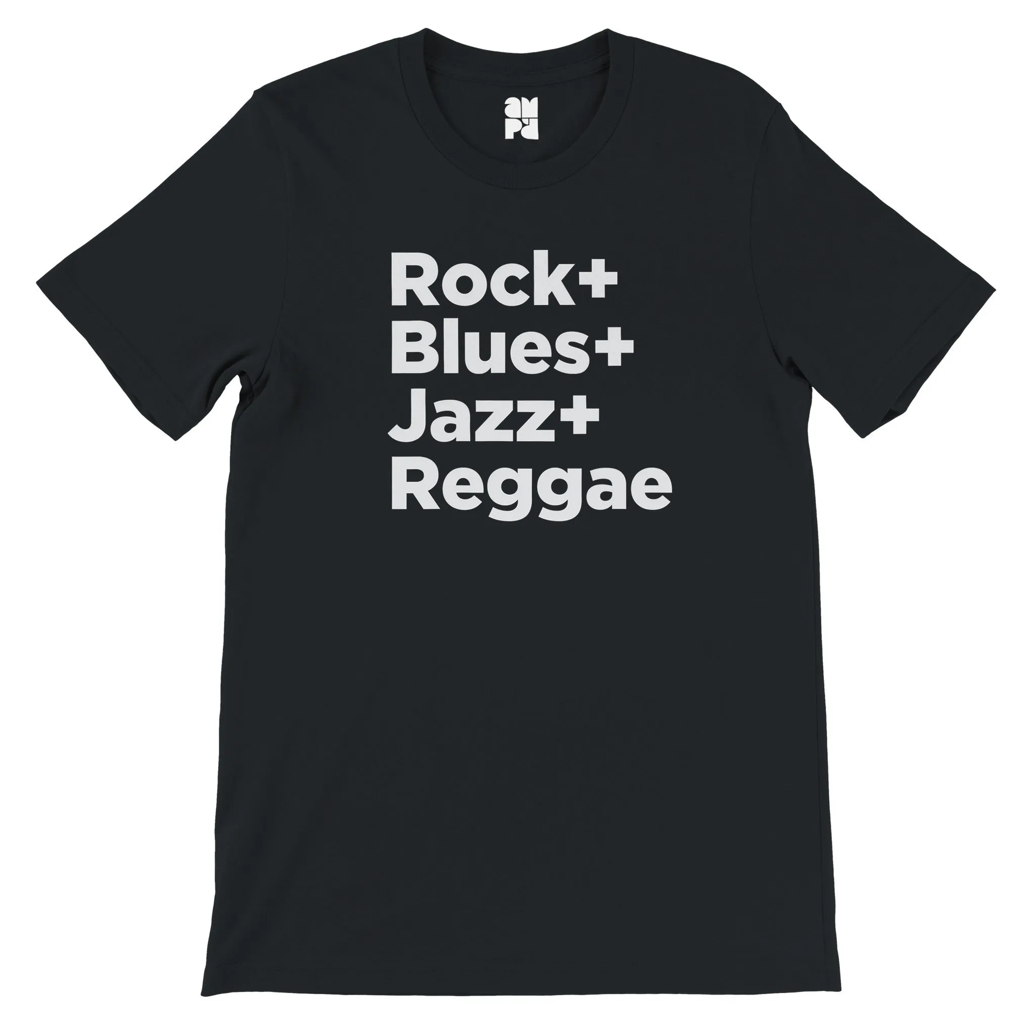 Rock   Blues   Jazz   Reggae  -  Premium Unisex Crewneck T-shirt