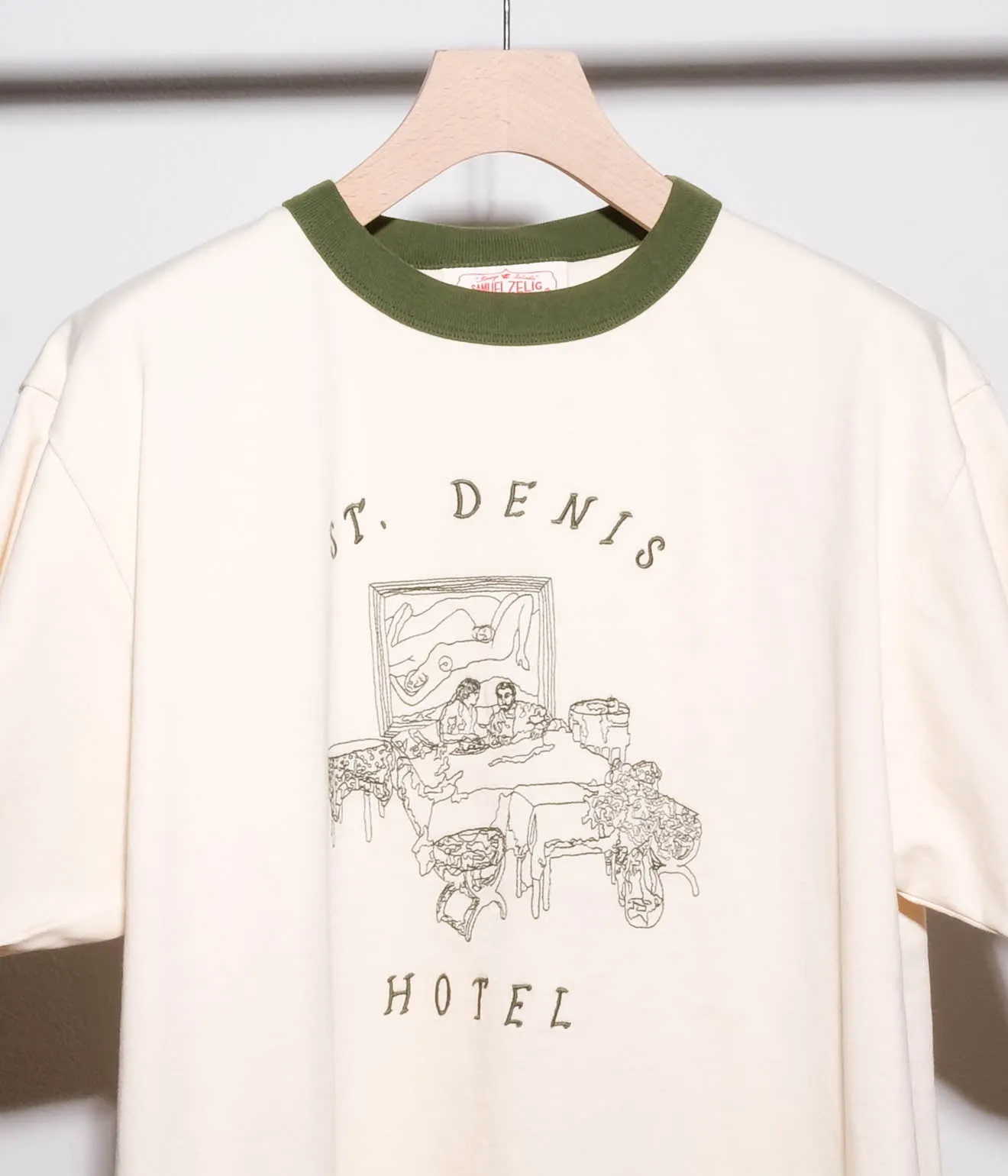 Samuel Zelig "HOTEL TEE" (Green Ringer)