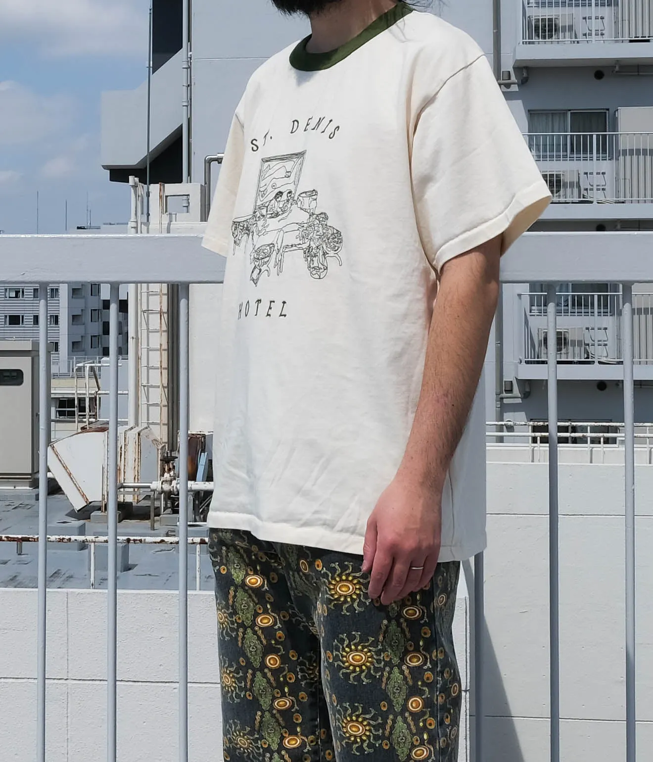 Samuel Zelig "HOTEL TEE" (Green Ringer)