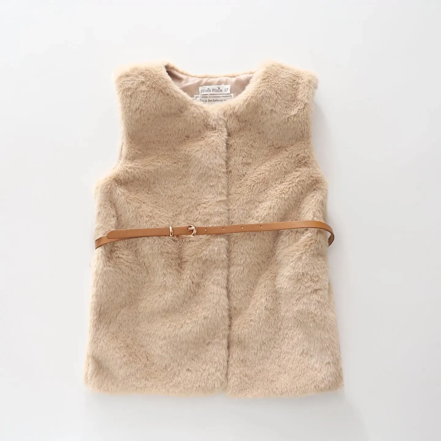 Stylish Faux Fur Vest