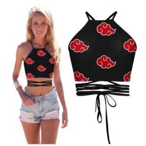 Tank Top Cosplay Red Cloud naruto