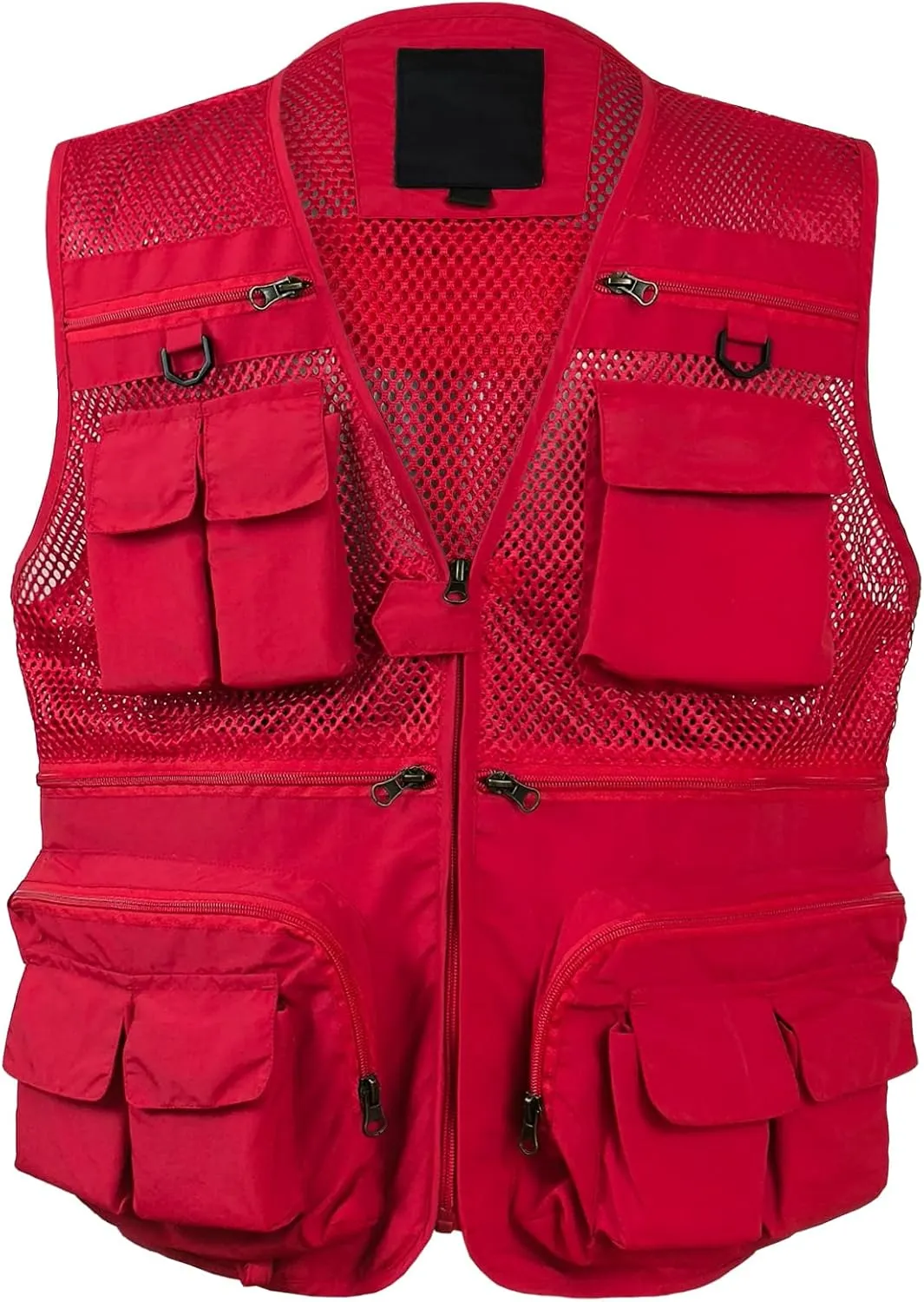 Versatile Men's Summer Vest for Fishing, Travel, Outdoor Work, Safari and Photography with Multiple Pockets
