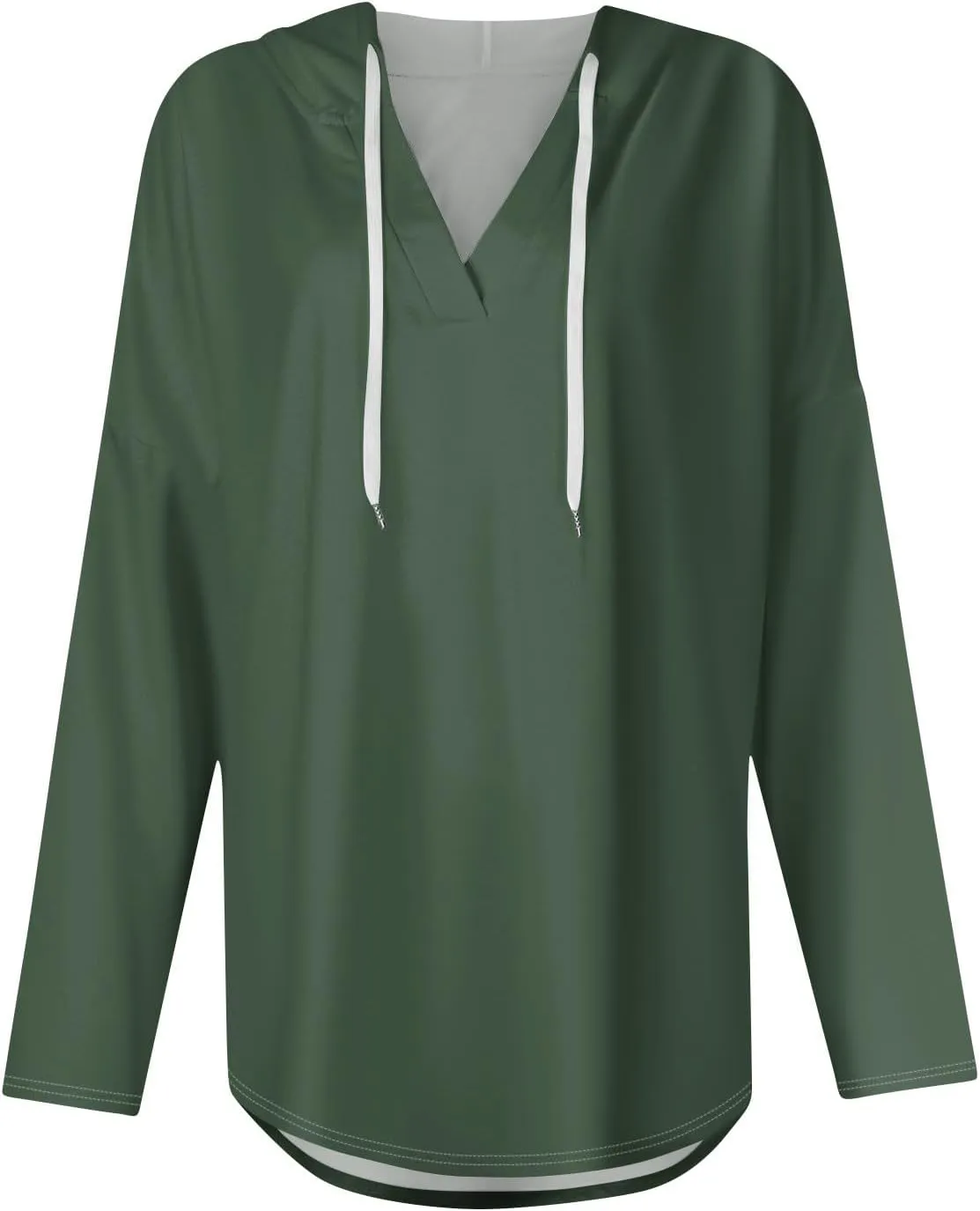 Women Hoodies Oversized Drawstring Lightweight Sweatshirts Hooded Fall Fashion 2024 Plain Tunic Hoodies