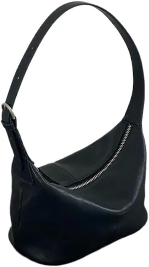 Women's Leather Cowhide Shoulder Crossbody Dumpling Bag Versatile Hobo Handbag Underarm Pillow Bag Elegant Chic Stylish