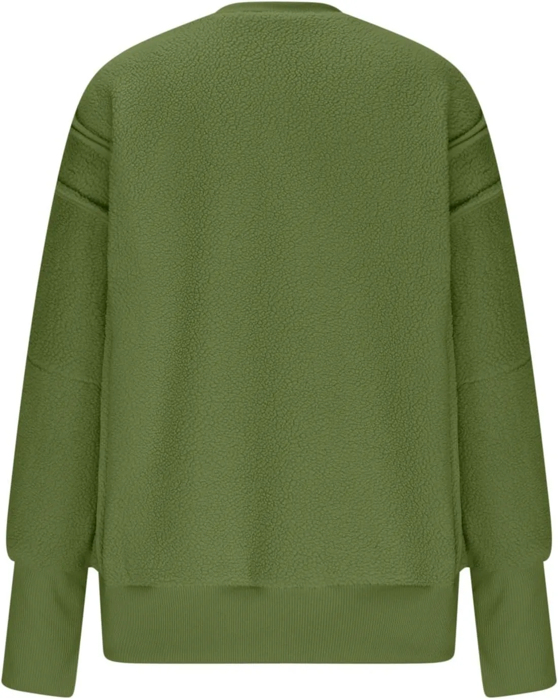 Women's Oversized Crewneck Sweatshirts Trendy Long Sleeve Fleece Pullover Fall Fashion Tops Comfort Winter Clothes